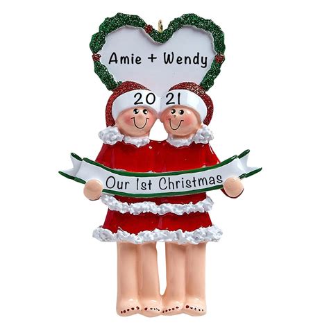 lesbian christmas ornaments|Lesbian Christmas Ornament .